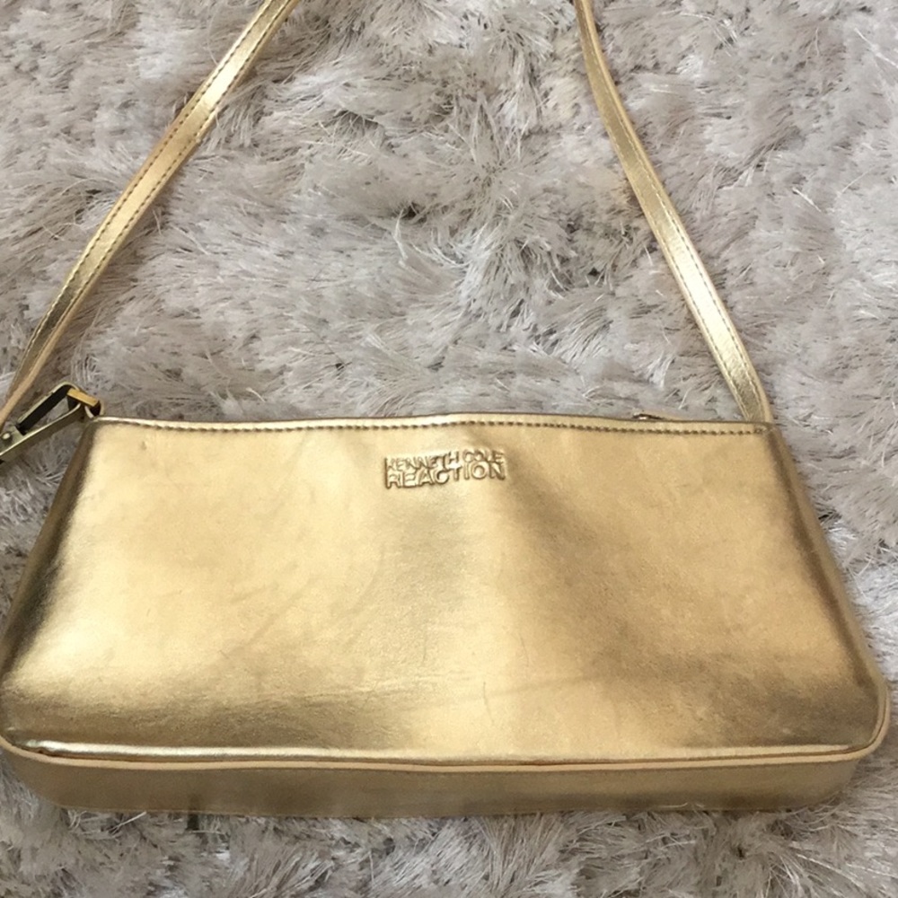 Gold Kenneth Cole Purse
